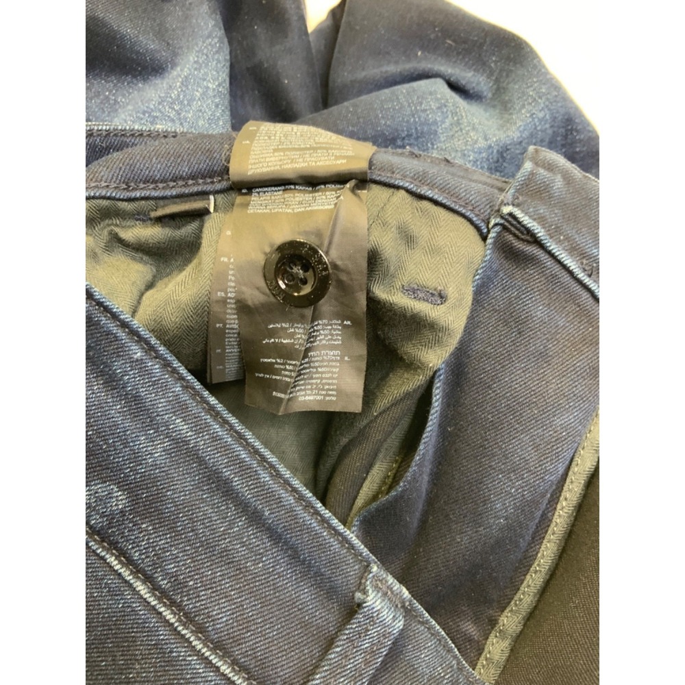 G-Star Raw Basic Blue Straight Stretch Men's Blue Denim Jeans W29 L32 - Picture 11 of 14